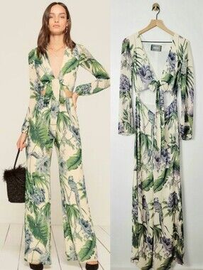 Reformation Primrose Jumpsuit Paradisa